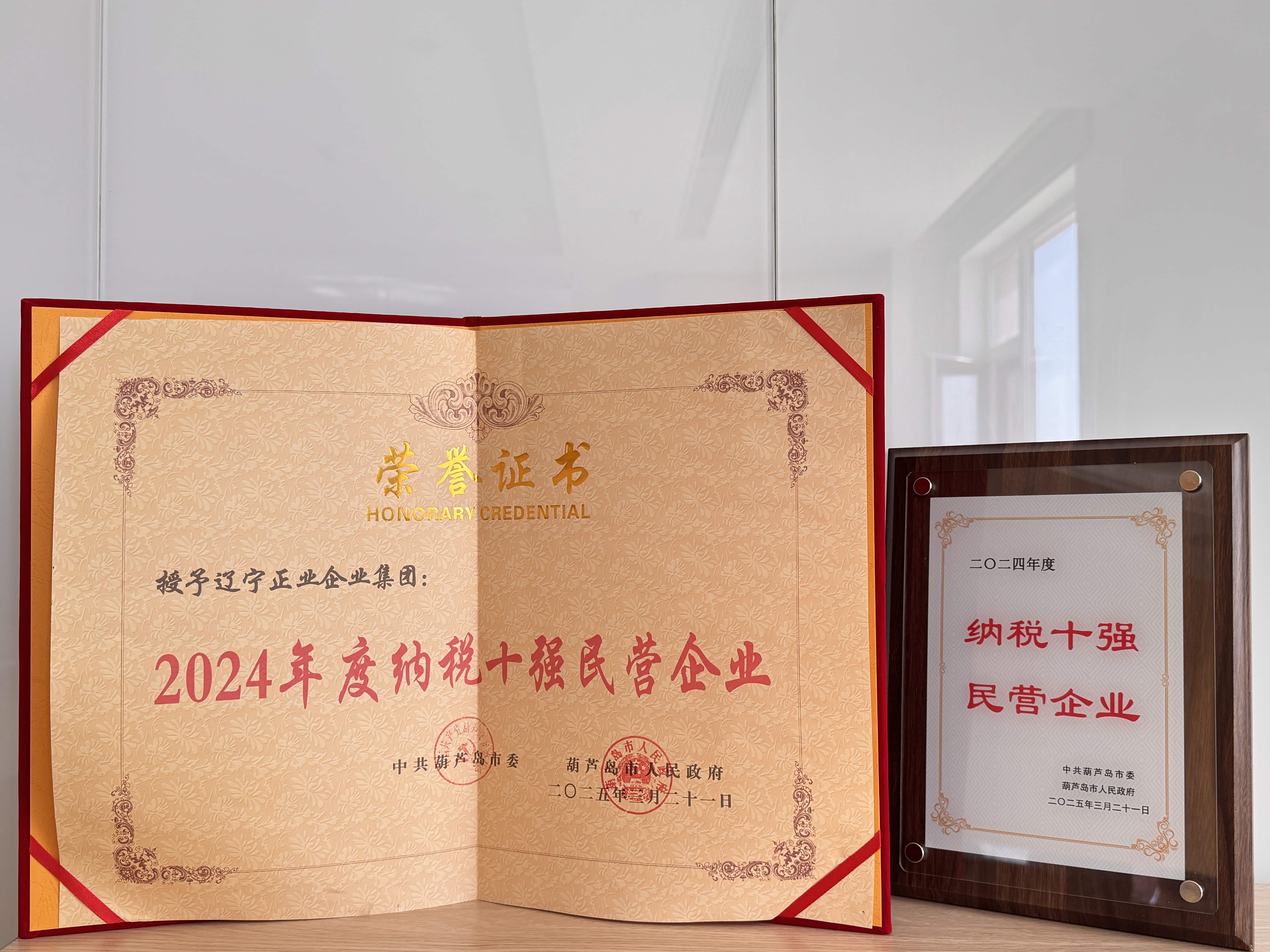 正業(yè)集團再登納稅十強榜！董事長趙立君出席全市民營經(jīng)濟大會接受表彰(圖3)
